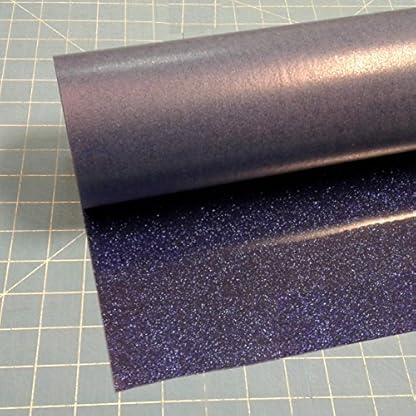 Siser Glitter HTV 20" x 10ft Roll - Iron on Heat Transfer Vinyl (Royal Blue)