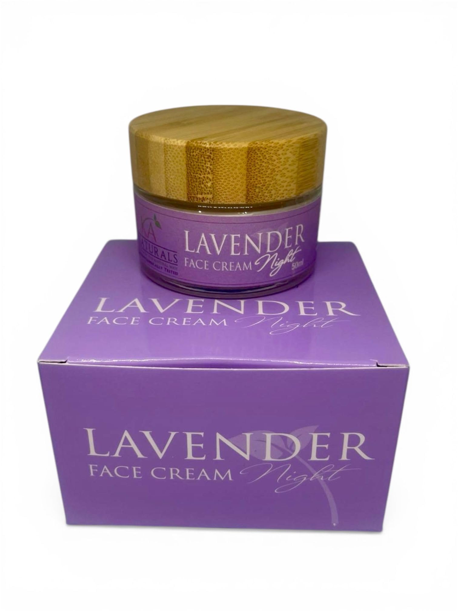 Lavender Night Face Cream 50ml - 100% Natural, Vegan and Dermatologically Tested