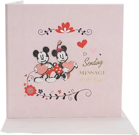 Amazon Co Jp ミッキー ミニー 色紙 ナチュラルパーツ付き メッセージボード Sc 6 ディズニー おもちゃ