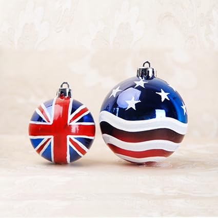 Ounona 6 Pcs 6 Cm Boule De Noël Ornements Décorations Pour