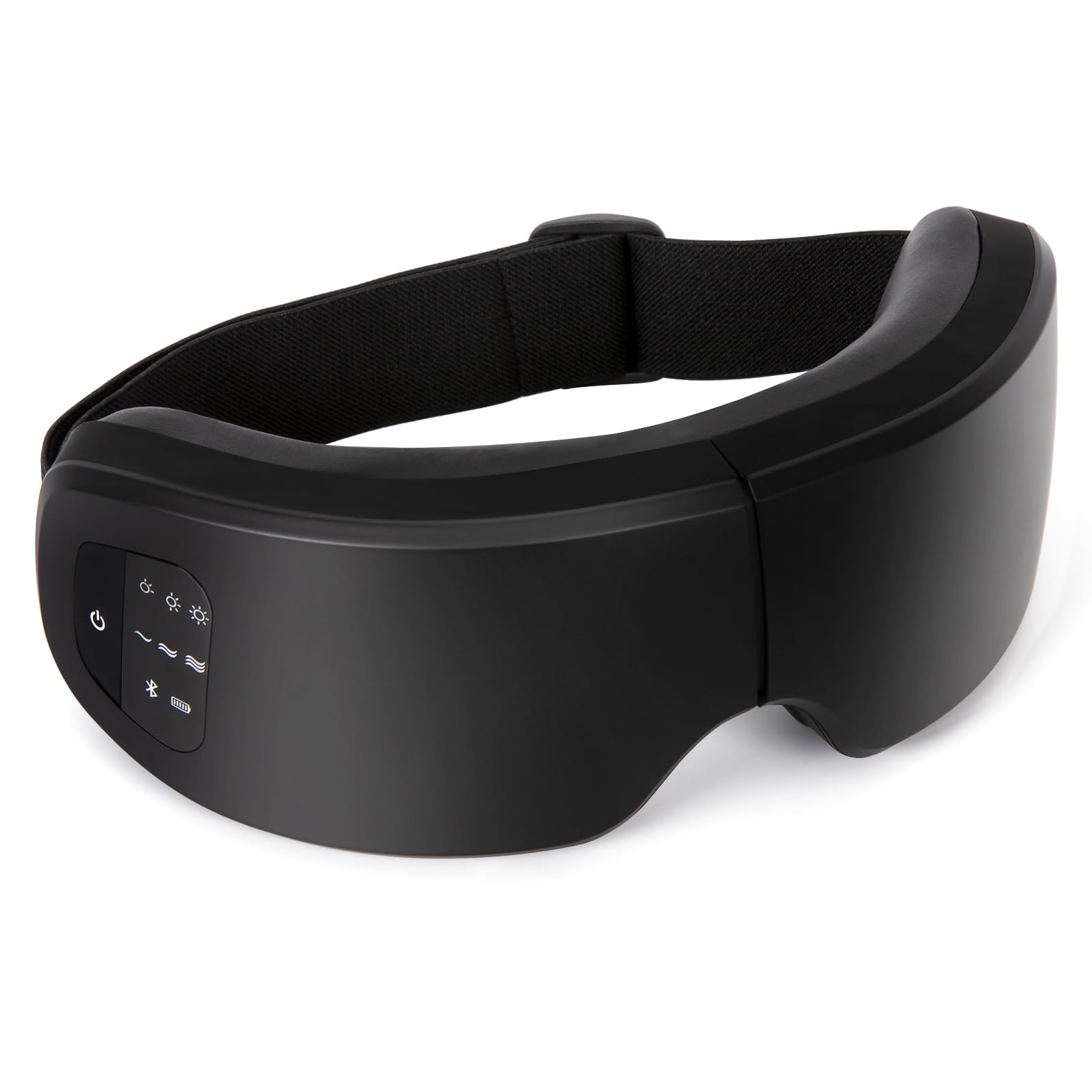 NIPLUX EYE RELAX S アイウォーマー アイマスク ホットアイマスク 充電式 目元エステ アイケア Bluetooth機能 音楽 クリスマス 誕生日 プレゼント ギフト (ブラック)商品画像