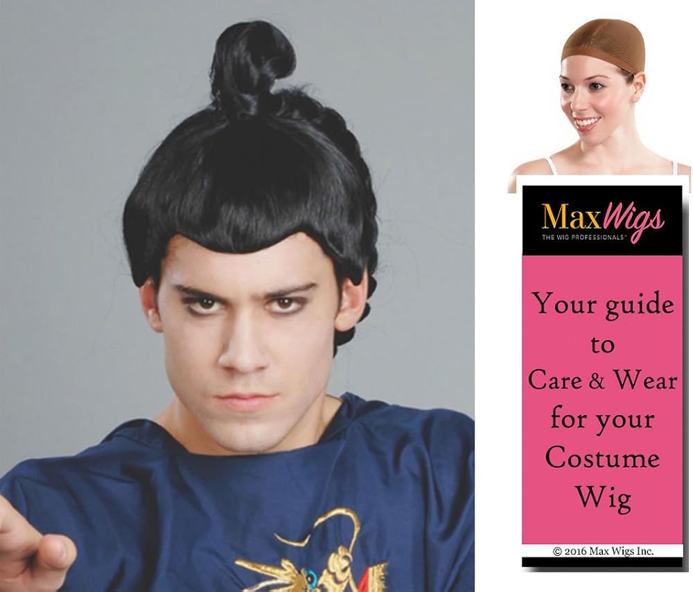 Amazon Com Samurai Japanese Warrior Color Black Enigma Wigs