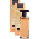 Cologne for Women Time Less (Pack of 2) 1.7 Fl Oz - Soft Floral Fragrance with Mimosa, Jasmine & Amber - Elegant & Feminine Scent