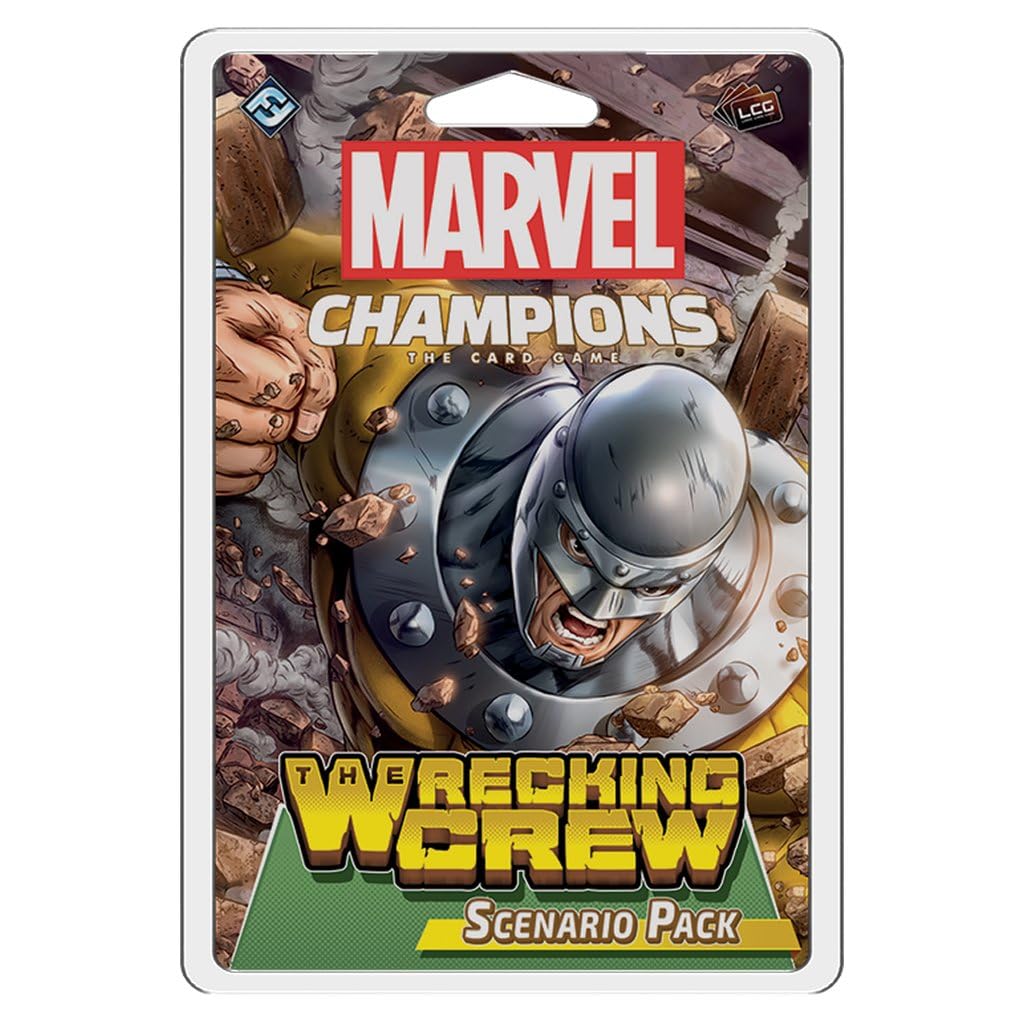 Fantasy Flight Games, Marvel Champions: Scenario Pack: The Wrecking Crew, Ages 14+,o 4 Players, 90 Min Player Time 3. Scenario Pack, Multicoloured, MC03en — image 1