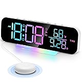 Cadmos Super Loud Vibrating Alarm Clock with Bed