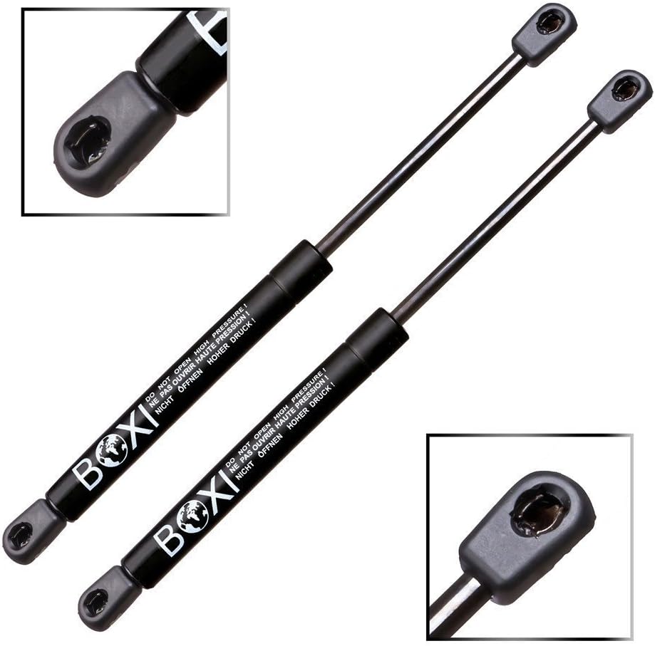 XPH 2 Pcs Universal Lift Supports Struts Shocks Spring Dampers Rruck Canopy Window Lift Supports Extended Length 14.50", Compressed Length 9.25", Force (lbs) 25.00,10mm ball socket 4043