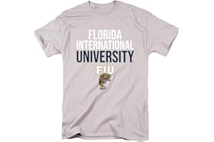 LOGOVISION Official Collegiate Distressed Stacked Short Sleeve Unisex for Men & Women T Shirt Collection