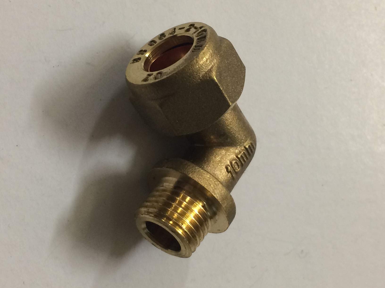 10mm x 1/4" Male Compression Taper Elbow - Pack of 2