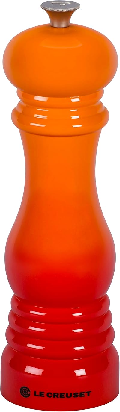Le Creuset Classic Pepper Mill Grinder Volcanic 40g 21 cm ABS Chip-Resistant