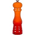 Le Creuset Pepper Mill, 8" x 2 1/2", Flame