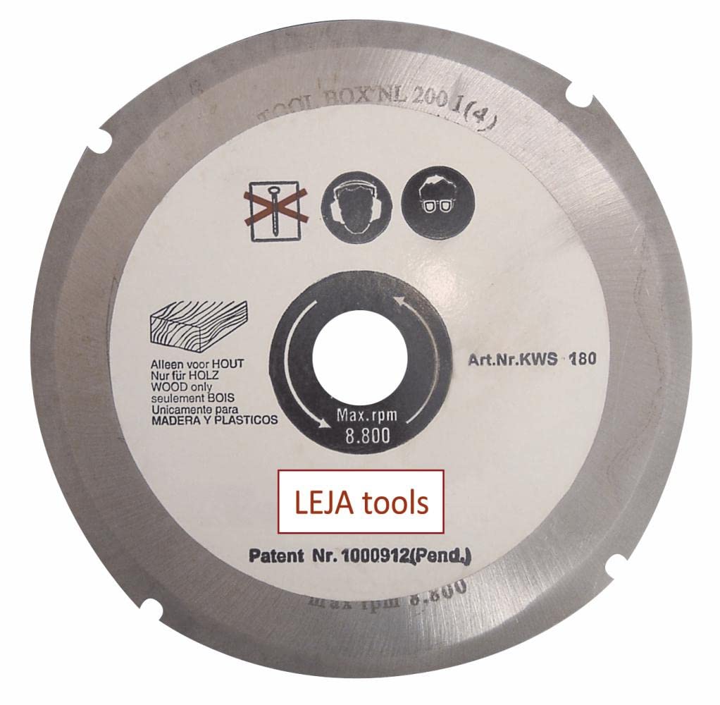 LEJA TOOLS KWS125PRO - Disco tronzador fresador para amoladoras angulares - Ø 125 mm - Ø Eje 22,2 mm