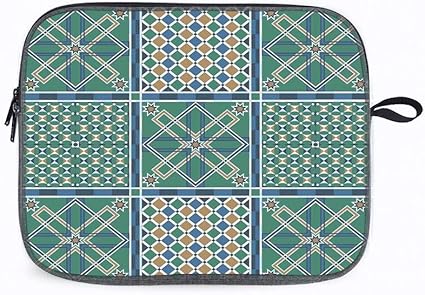 Amazon 装飾的な幾何学模様モロッコの部族のイラストクラシックスタイルアート パソコン ケースパソコンバッグノート モロッコ 新しい漫画コンピューターバ スリーブ ケース 対応モデル 13 13 3インチ ノートpc Misimatrer Pcバッグ ケース スリーブ 通販