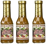 JES Japanese Ginger Salad Dressing, 12.9-Ounce Bottle (Pack of 3)