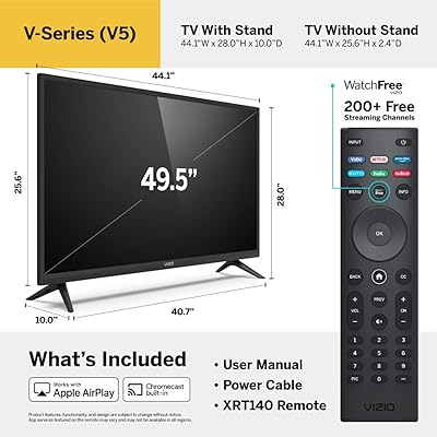 Buy Vizio 50 Inch 4k Smart Tv V Series Uhd Led Hdr Television With Apple Airplay And Chromecast Built In Online In Dominican Republic B08dflkwqj