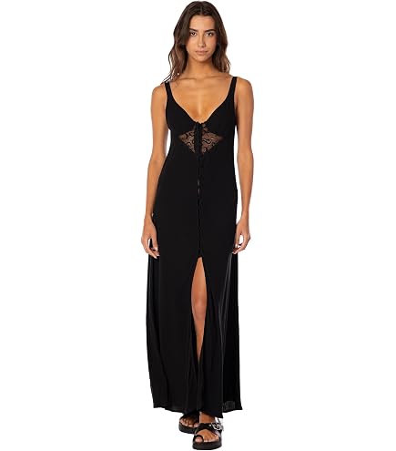 Maaji 2530 Long Dress Women Beachwear Black at Amazon Women's Clothing store