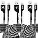 Type C USB Fast Charger Cable, UNISAME 3 Pack 10Ft Heavy Duty Braided USB C to USB 3.0 5Gbps Data Sync Cable for Galaxy S9 S8 Note 9 8, Pixel XL LG G6 V30 Nexus 6P 5X Oneplus 3 5 6, SSD Hard Drive