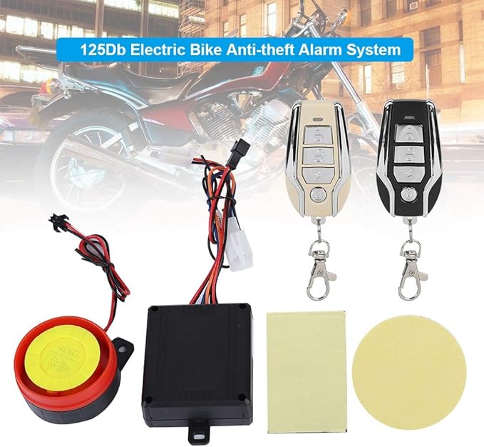 electric bike alarm