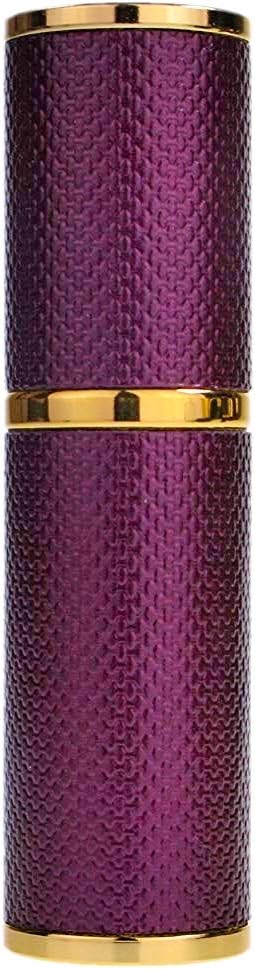 The Essential Atomizer Co. Patina 10ml refillable perfume atomiser with Gift Box. for handbag & travel. (PURPLE) - Image 4