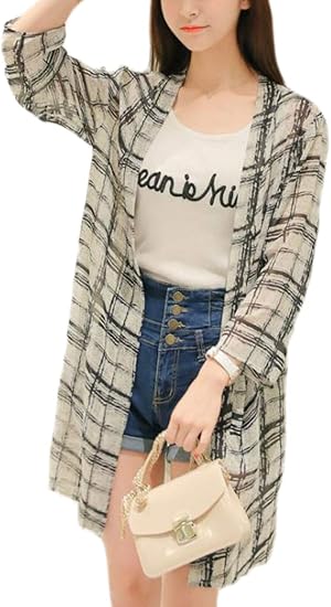 Amazon トッパー カーディガン レディース ファッション 春 夏 物 用 服 秋 冬 黄 イエロー 透かし編み ゆる かーでぃがん レース 長袖 ロング 丈 パーティー パーティ 謝恩会 セレモニー リゾート お宮参り オシャレ カワイイ 可愛い ユッタリ