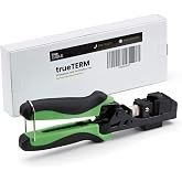 TRUE CABLE 90 Degree RJ45 Keystone Jack Termination Tool, Cat5e/Cat6/Cat6A UTP Ethernet Cable EZ Termination Punch Down for trueCABLE Unshielded Keystone Jacks