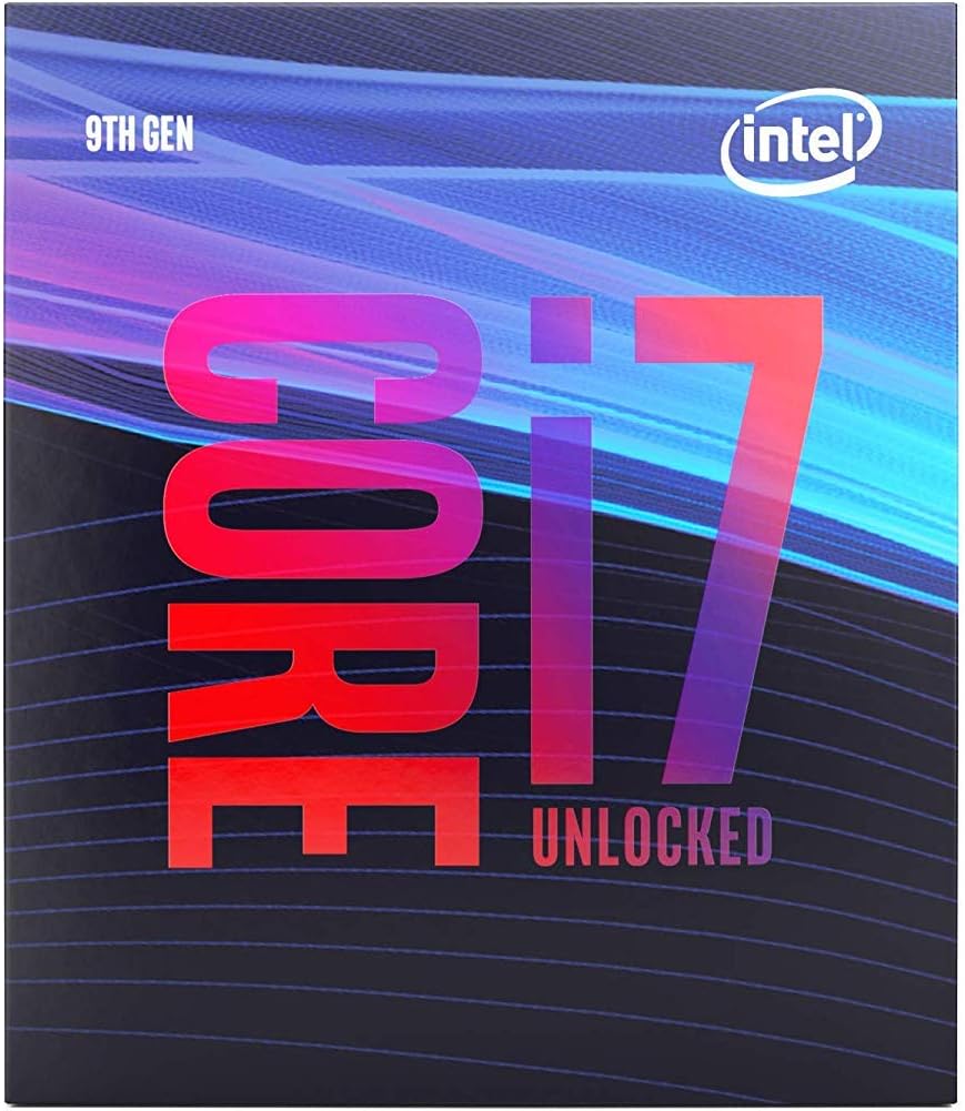 Intel Core i7-9700K 9th Gen Desktop Processor 8 Cores 3.6GHz LGA1151 CPU