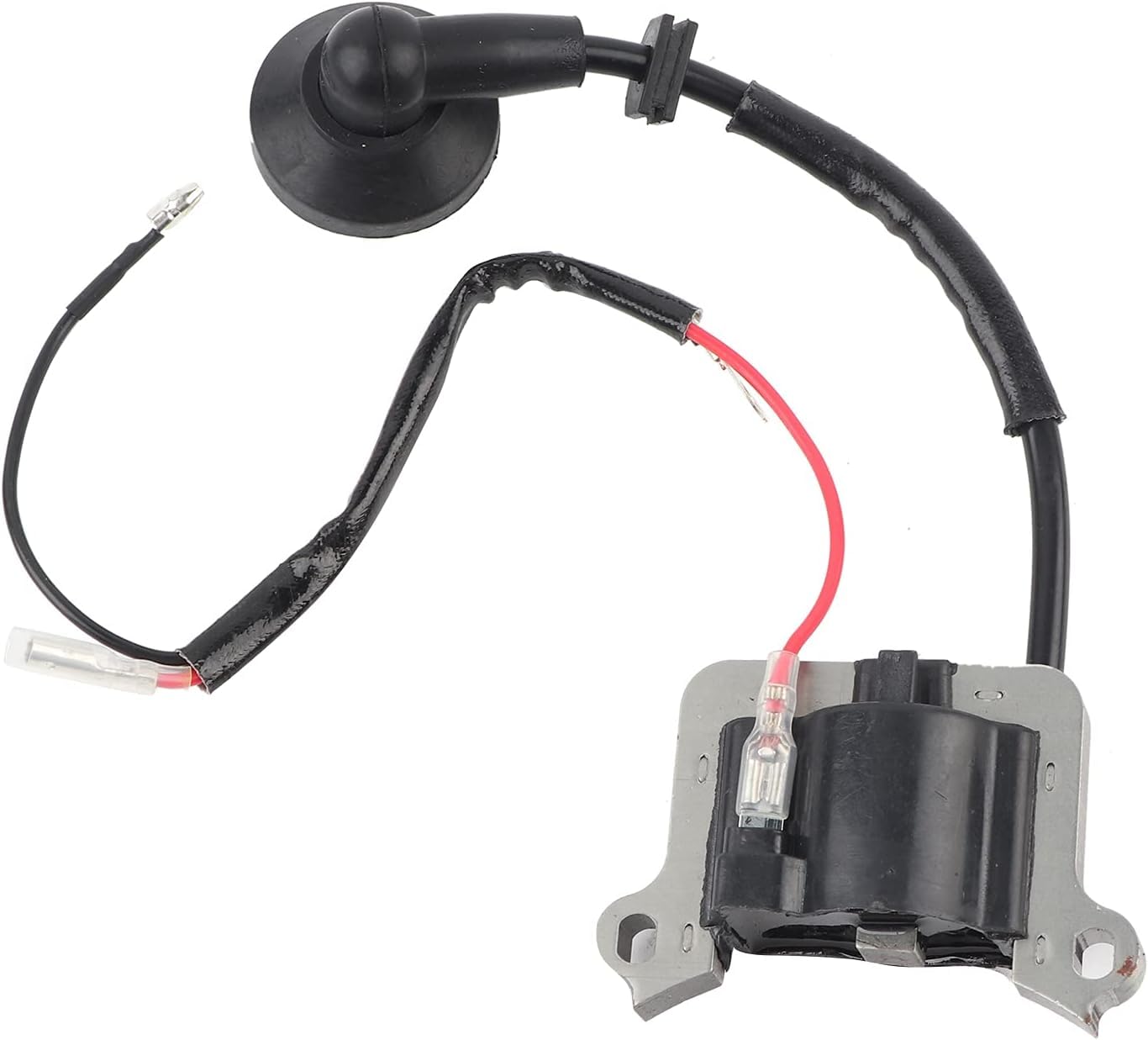 Ignition Coil 1E48F, Ignition Coil Replacement Fit for 63cc Brush Cutter Grass Trimmer 48 Engine 48F Grass Cutter Mower