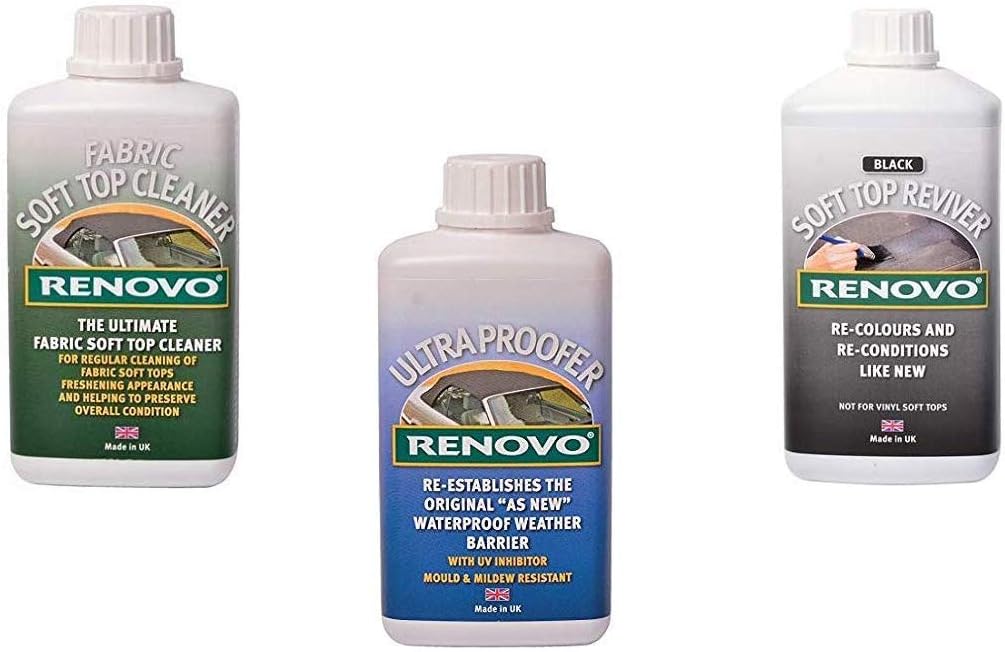Renovo REN-KIT2 Car Cleaning kit, Green, 500 ml (Pack of 3)