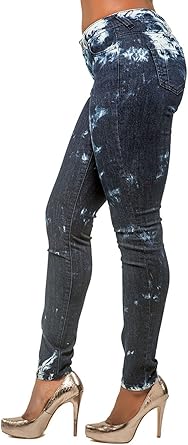 tie dye skinny jeans womens