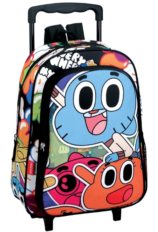 The Amazing World of Gumball Gumball School Trolley School Bag 37 cm