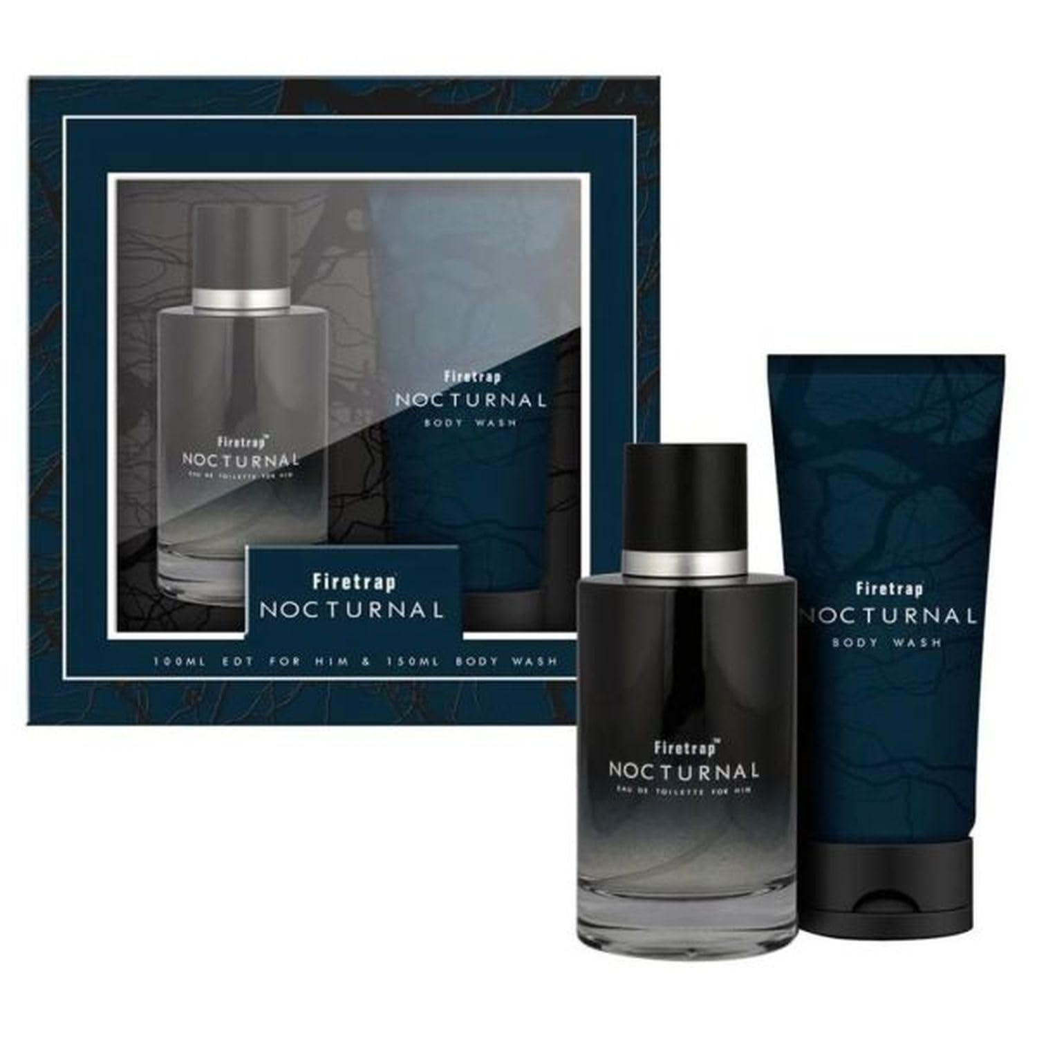 Fire Trap Firetrap 75ml EDT, 100ml Showergel for Him - Tin Set FT4055