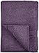 Amazon Brand – Pinzon 4 Piece Egyptian Cotton Bath Towels Set - Plum