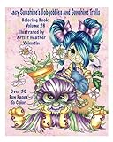 Lacy Sunshine's Hobgobbies and Sunshine Trolls Coloring Book: Whimsical Coloring Fun Heather Valentin's Big Eyes Adult and Children's Volume 25 (Lacy Sunshine's Coloring Books) by Heather Valentin