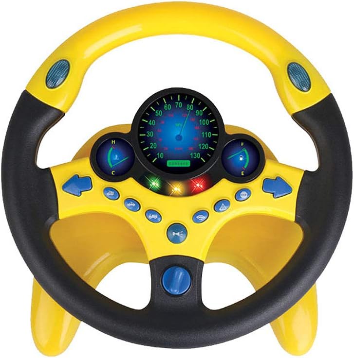VKTY Toy Steering Wheel For Car,Steering Wheel Toys For Kids Pretend