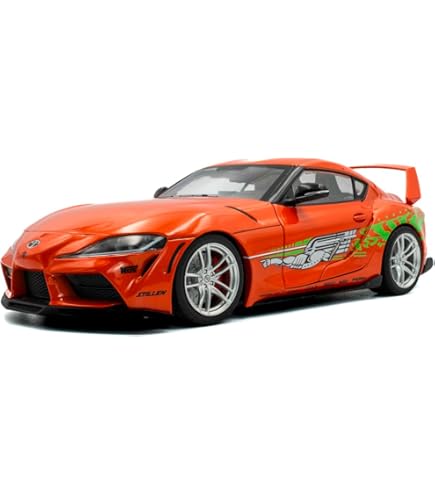Amazon.com: Solido 1:18 Toyota GR Supra 2024 Orange : Arts, Crafts
