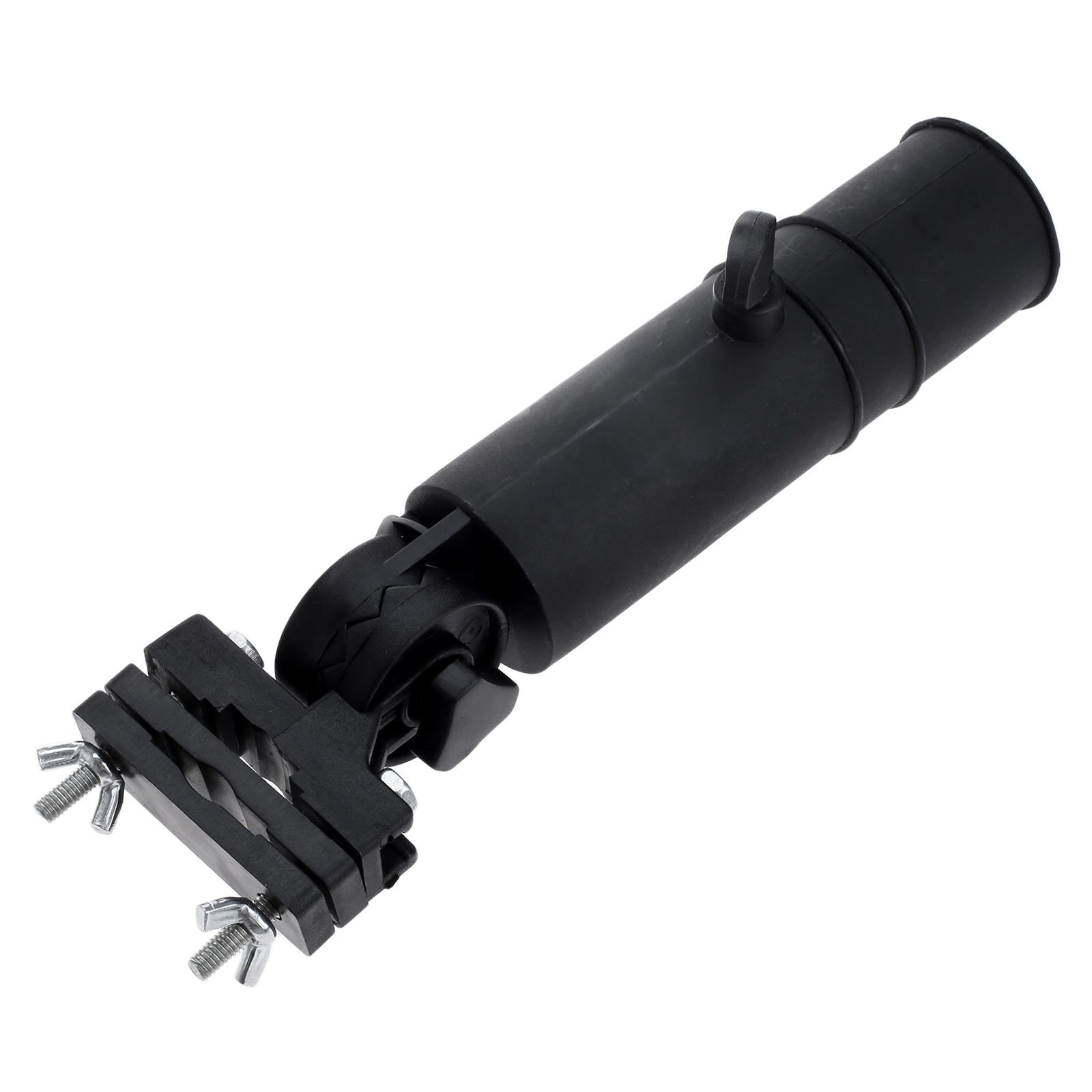 MUXSAM Golf Push Cart Umbrella Holder - Universal Trolley Stand Attachment for Buggy, Baby Stroller, Wheelchair