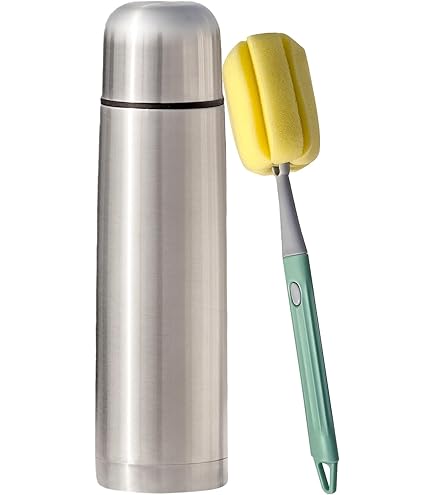 Amazon.com: Mr. Coffee 4-Piece Insulated Drinkware Set  Stainless Steel  Thermos, Travel Mug with Handle, Cup & Lid for Hot & Cold Drinks: Home &  Kitchen