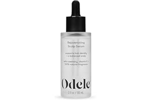 Odele Rejuvenating Scalp Serum with Rosemary and Vitamin E to Support Hair Density and a Balanced Scalp, for all Hair Types, 2 Fl Oz