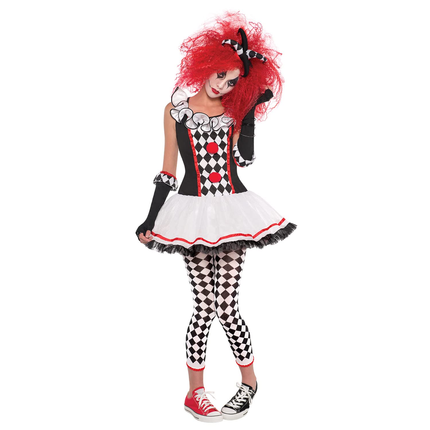 amscan 997502 Child Girls Teen Harlequin Honey Halloween Fancy Dress Costume (Age 10-12 years)