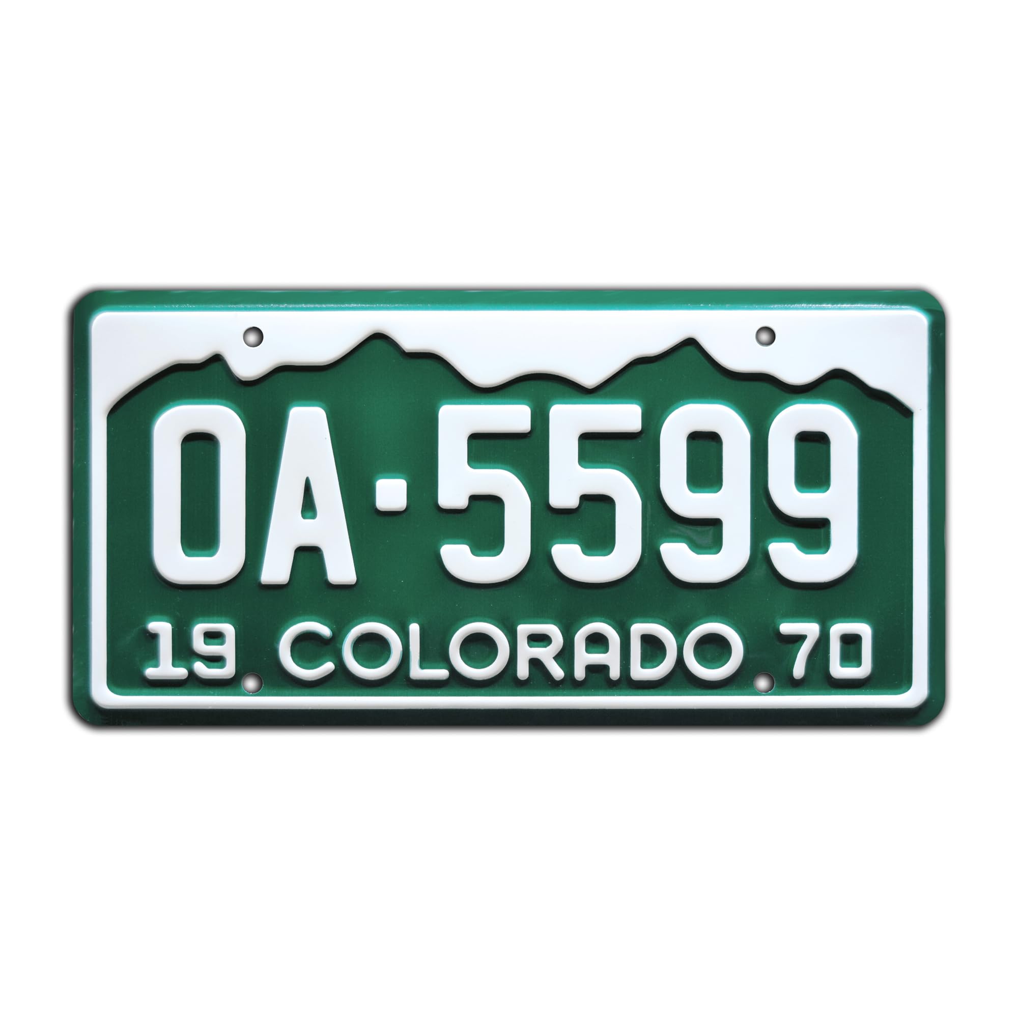 Celebrity Machines Vanishing Point | OA-5599 | Metal Stamped License Plate