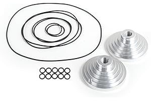 SFriding 21cc Cylinder Head Domes Cool Head Domes + 17 pcs O-rings Kit for Yamaha Banshee 350 YFZ350 1987-2006