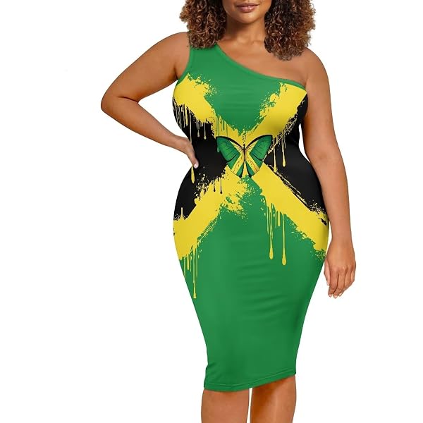 knee length dresses for ladies Women's Dashiki Halter Neck Mini Dress -- Fi-286
