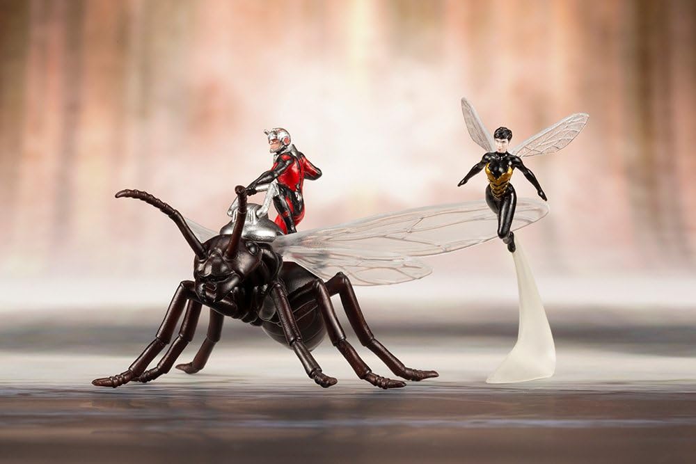 Marvel - PVC ARTFX 1/10 - Statuette Astonishing Ant-Man & Wasp - 19cm, Black - Image 4