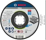 Bosch Professional Straight Cutting Disc Standard 115 mm X 22.23 mm 1 mm view 3