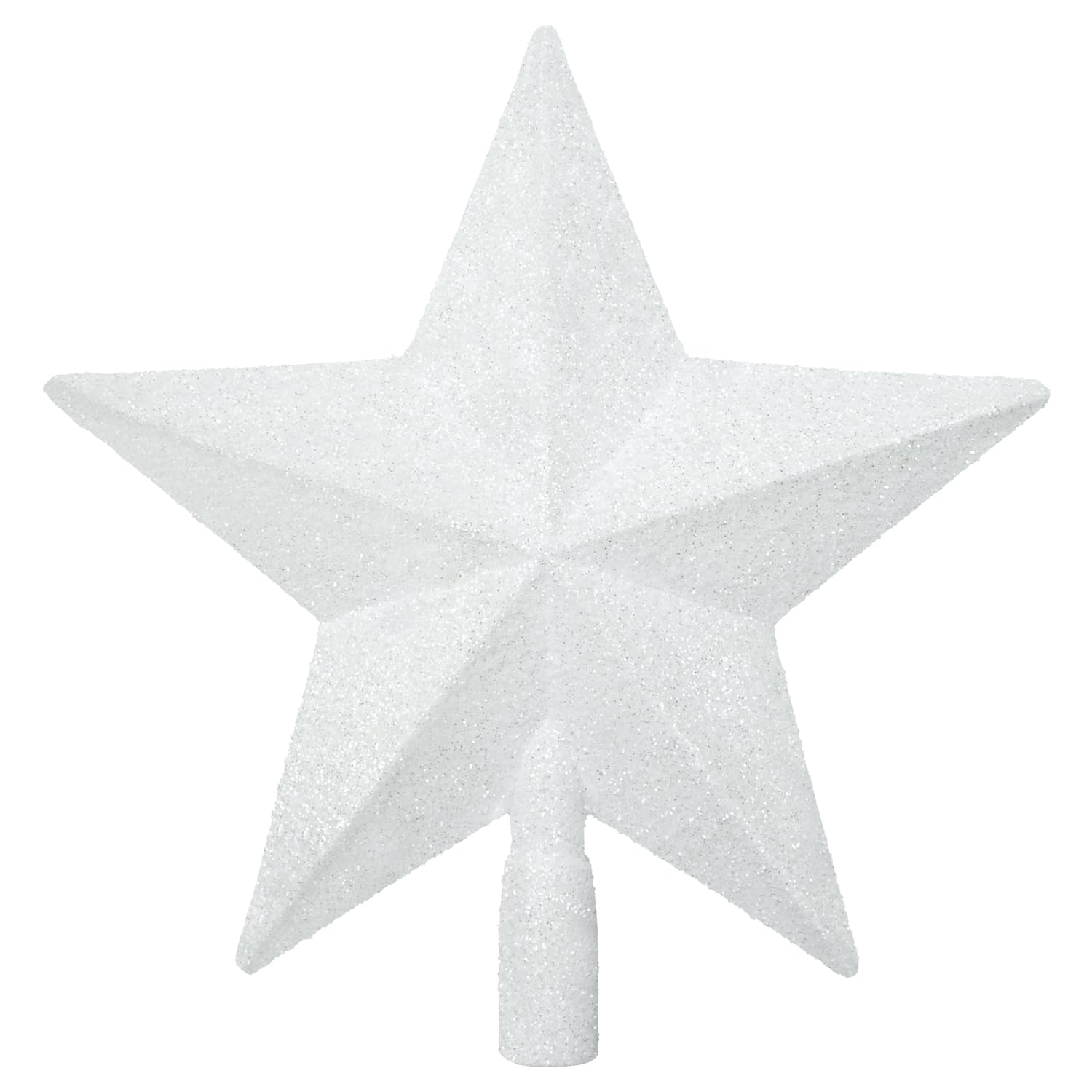 Suloli Christmas Star Topper - White Star for Christmas Tree