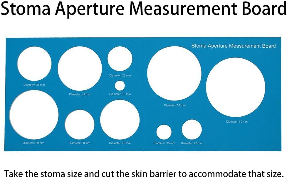 LotFancy 20PCS Ostomy Supplies, Colostomy Bags, One Piece Drainable Pouches with Clamp Closure for Ileostomy Stoma Care, Cut-to-Fit, Pack of 20/Box: Health & Personal Care