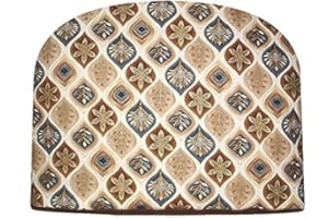 BLUE MOON FINE TEAS Blue Moon Tea Cozy - Leaf Tea Cozy - Large Double Insulated Teapot Tea Cozy - Made in The USA