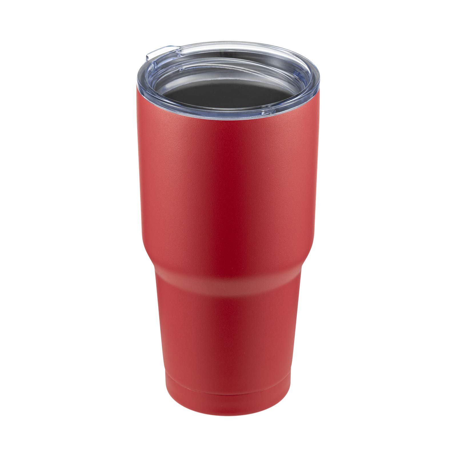 COMOOO 30oz Stainless Steel Tumbler Red with Lid Insulated Tumbler Coffee Cup Durable Double Wall Vacuum Travel Coffee Mug Thermal for Hot and Cold Drinks (Red, 1 Pack)