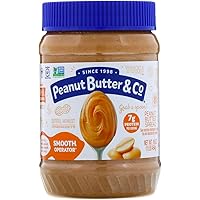 All Natural Peanut Butter & Co. Smooth Operator Net Wt. 16 Oz (1LB) 454g