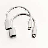 Terura 2 Pack USB C to USB 3.0 Adapter, USB Type C to USB Female OTG Cable Thunderbolt3 to USB Adapter Compatible with MacBook Pro/Air, iPhone 16 Pro Max/16 Plus/16/15, Galaxy S24/S23/S22/S21
