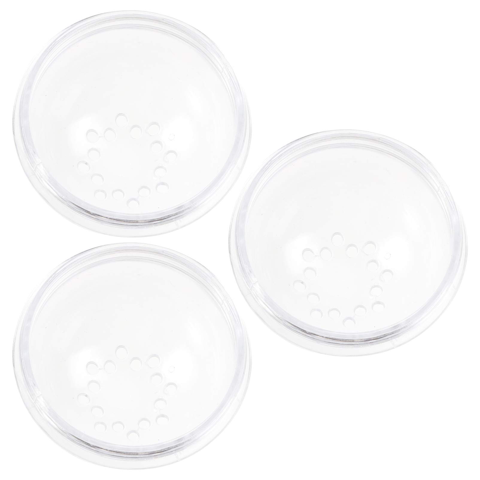 POPETPOP 3 Pcs DIY Hamster External Tube Stopper End Cap Interface Fitting Cage Baffle Accessories with Ventilated Holes for Hamster Toy Cage Random Color